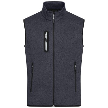 Men's Knitted Fleece Vest 100%