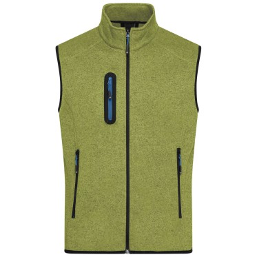 Men's Knitted Fleece Vest 100%