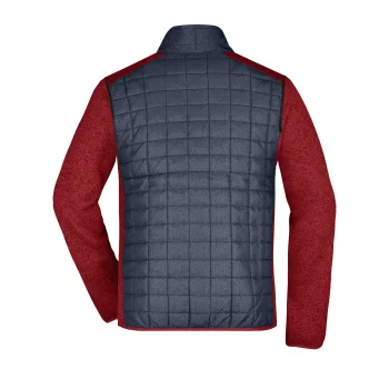 Men's Knitted Hybrid Jacket