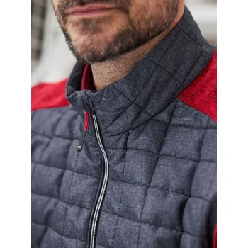 Men's Knitted Hybrid Jacket