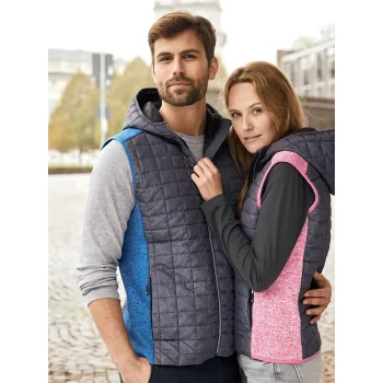 Men's Knitted Hybrid Vest