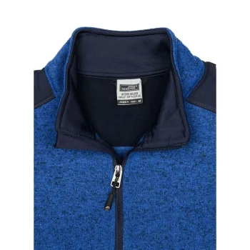 Men's Knitted Workwear Fleece Half-Zip - Strong
