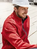 Men's Knitted Workwear Fleece Jacket - Solid