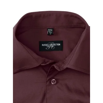 Men's Long Sleeve Easy Care Fitted Shirt