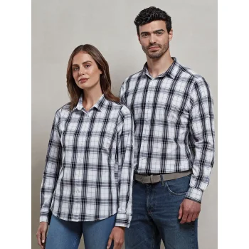 Men's Long Sleeve 'Ginmill' Check Shirt