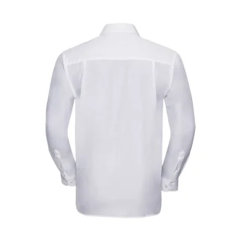 Men's Long Sleeve PolyCotton Poplin Shirt
