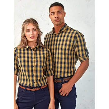 Men's LSL 'Mulligan' Check Cotton Bar Shirt