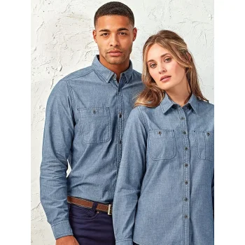 Men's Organic Chambray Fairtrade Shirt