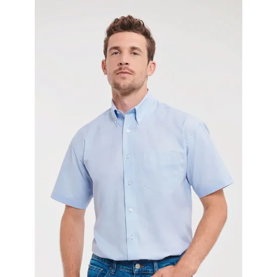 Men's Short Sleeve Easy Care Oxford Shirt