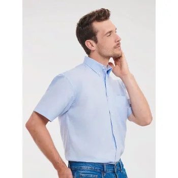 Men's Short Sleeve Easy Care Oxford Shirt