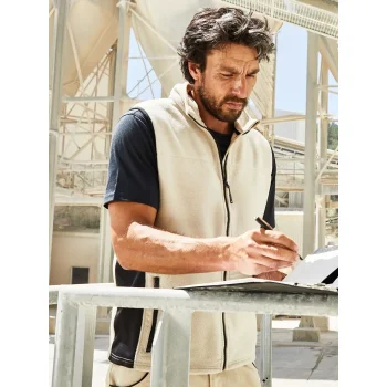 Men's Workwear Fleece Vest - Strong