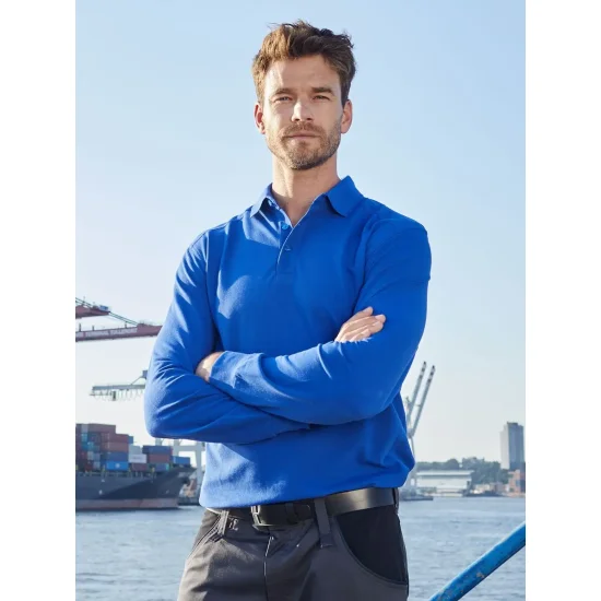 Men's Workwear-Longsleeve Polo