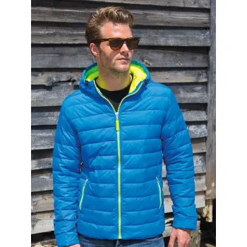 Mens Snow Bird Hooded Jacket