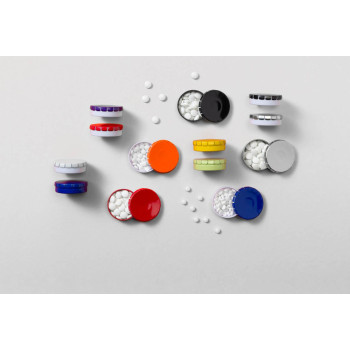 Mentine tascabili, custodia in latta Anika