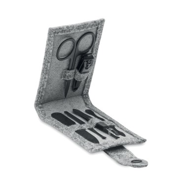 NAILKIT FELT - Set manicure 6 pezzi in feltro