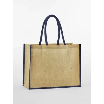 Natural Starched Jute Classic Shopper