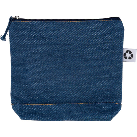 Necessaire in denim riciclato Orin