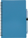 Notebook in fibra di grano con penna Massimo