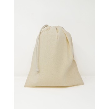 ORG. POUCH BAG 100%C.ORG 25x30