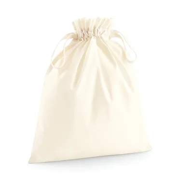 Organic Cotton Draw Cord Bag
