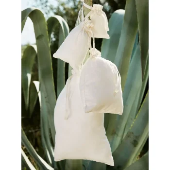 Organic Cotton Draw Cord Bag