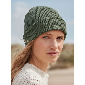 Organic Cotton Waffle Beanie