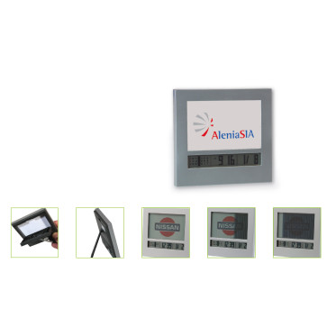 Orologio multifunzionale LCD con display intercambiabile