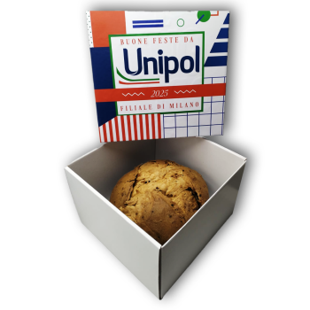 PANETTONE CON BOX PERSONALIZZATO