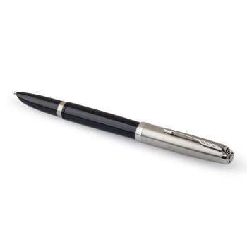 Parker, penna stilografica 51 in acciaio inox