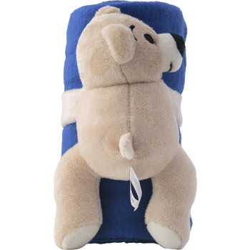 Peluche Orsetto con coperta in pile Owen