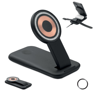 PENDOLESS - Caricatore wireless 3 in 1 da 1