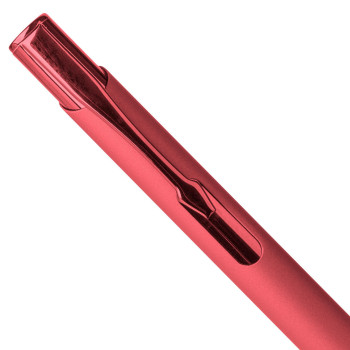 Penna a sfera alluminio riciclato con rivestimento gommato Anisa