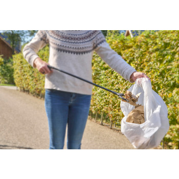 Pinza raccogli rifiuti in acciaio Olga