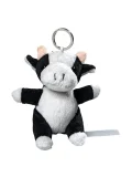 plush cow with keychain