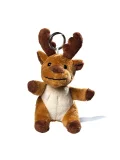 plush moose with keychain