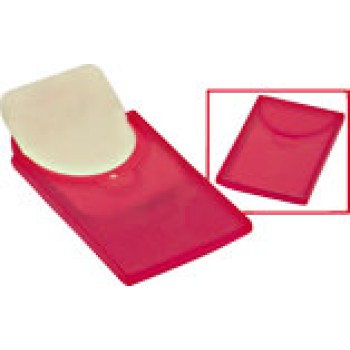 Porta saponette con all'interno 10 foglietti che al contatto l'acqua diventano sapone.