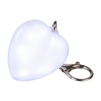 Portachiavi con luce Gleamo | Forma a cuore