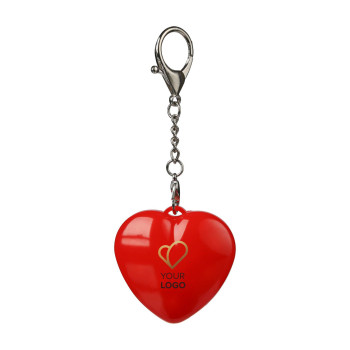 Portachiavi con luce Gleamo | Forma a cuore