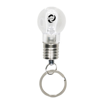 Portachiavi con luce Led bianca, in PS Hakeem