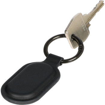 Portachiavi con tag per il tracciamento in PU riciclato Halo