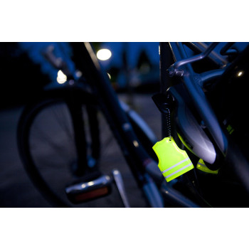 Portachiavi in PVC riflettente Cecily