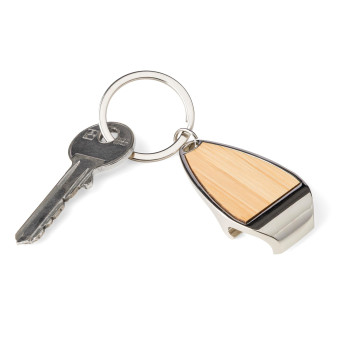 Portachiavi lega di zinco Aria