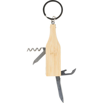 Portachiavi multitools bambù Inaya