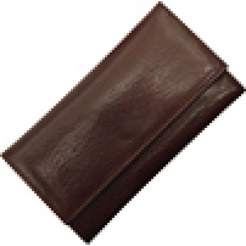 Portachiavi wrc in pelle testa di moro con 6 anelli a moschettoni