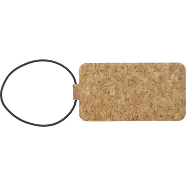 Portanome per bagaglio in sughero Makai