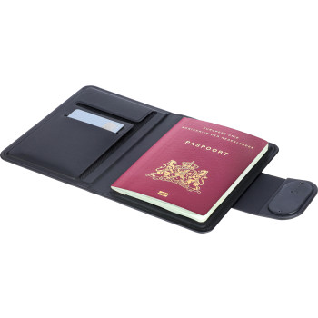 Portapassaporto con localizzatore Mavi