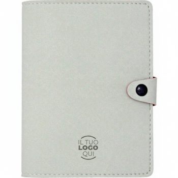 Portapassaporto Reflexa personalizzabile in Vivella con tasche