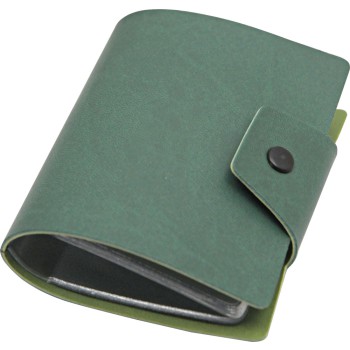 Portatessere chiusura con bottone