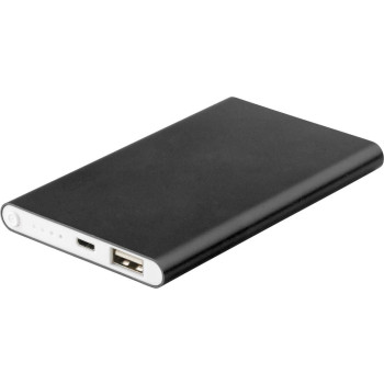 Powerbank in alluminio capacità 4.000 mAh Ezra