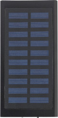 Powerbank solare in ABS e alluminio, capacità 8.000 mAh Adriana